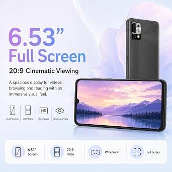 UMIDIGI Power 5 Cell Phones Black 64GB Unlocked New