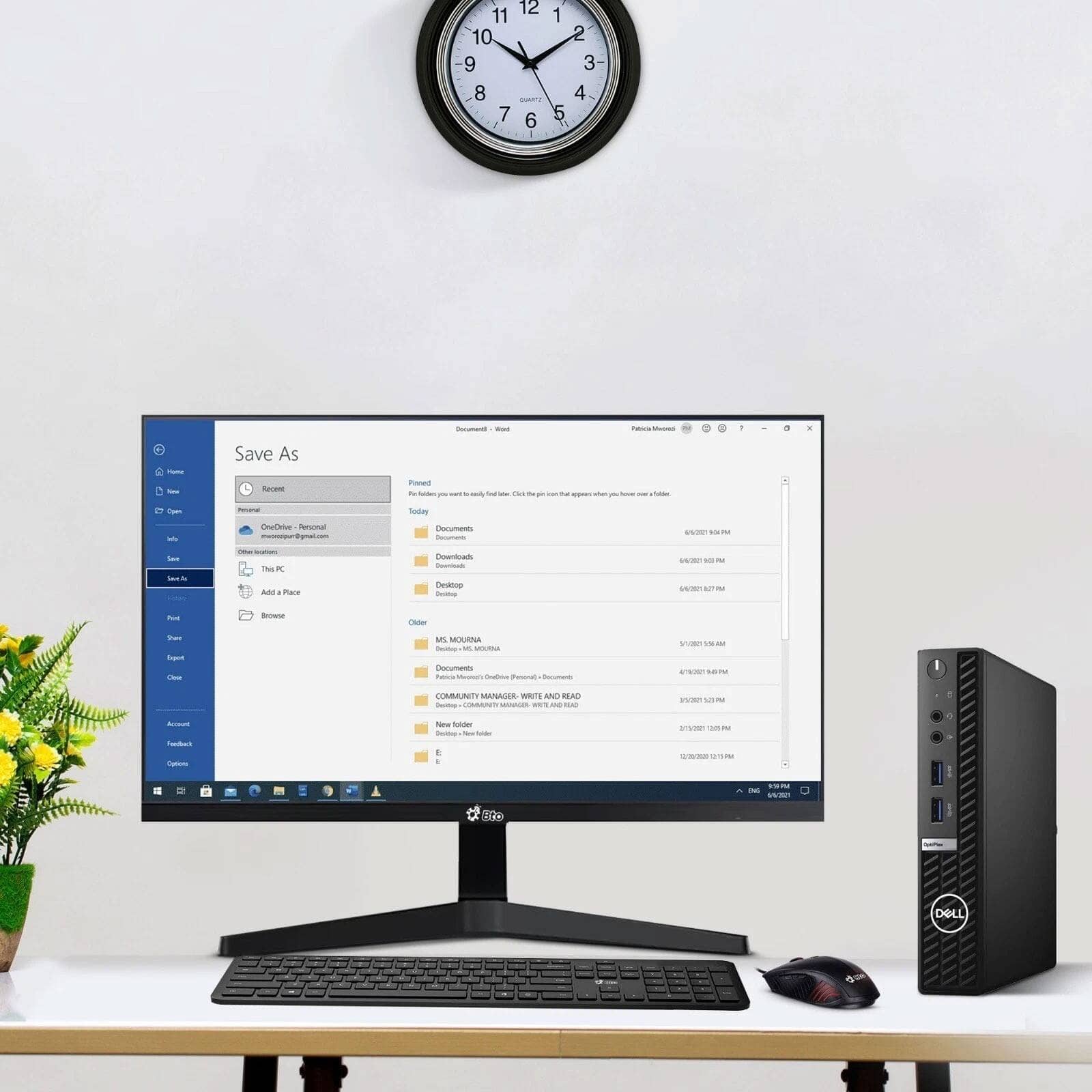 Dell Micro Desktop Computer Computers 128GB New