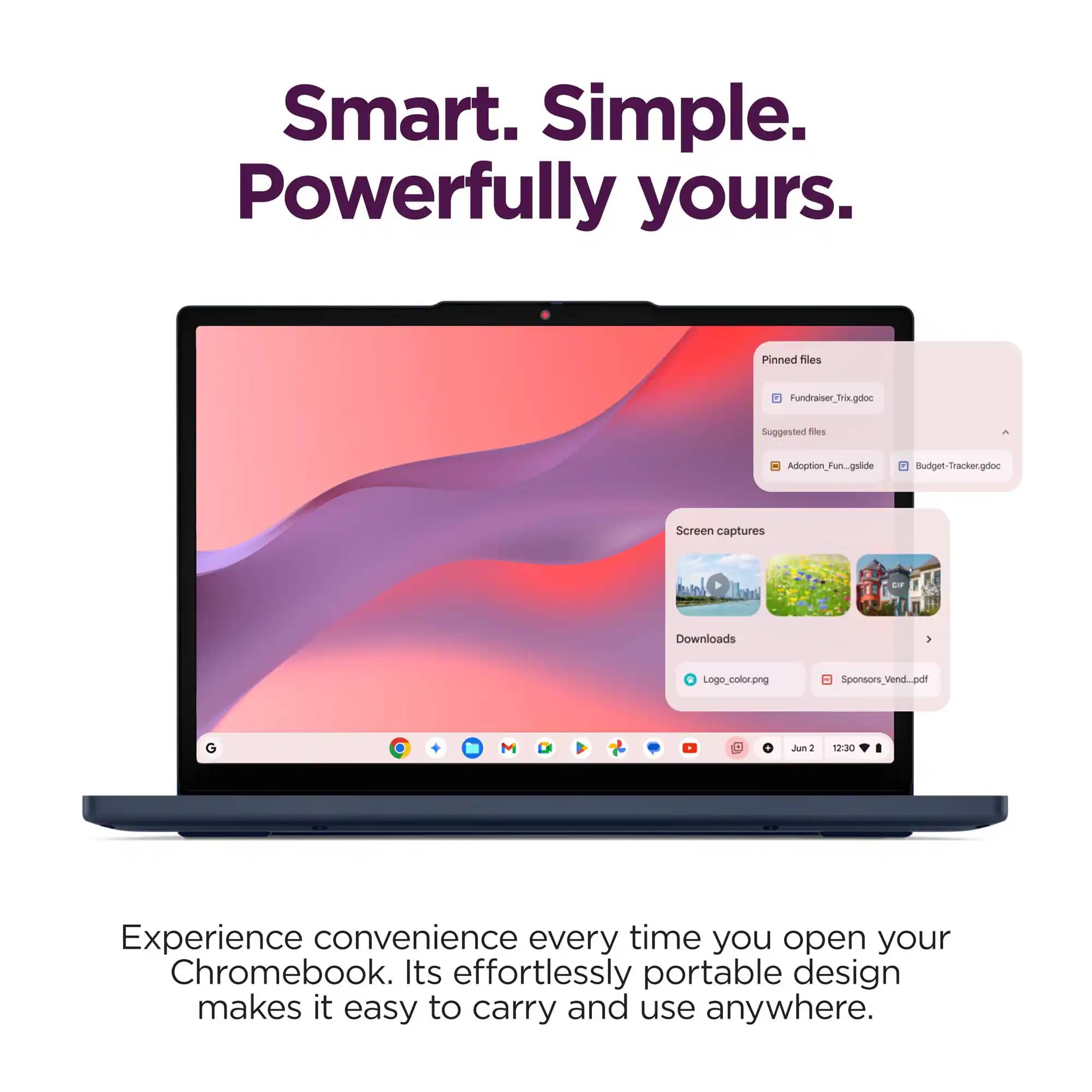 Lenovo IdeaPad Slim 3 Chromebook 14 Computers 64GB 4GB New