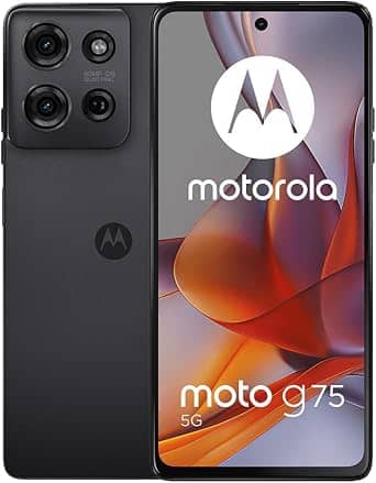 Motorola Moto G75 Cell Phones Gray 256GB Unlocked New