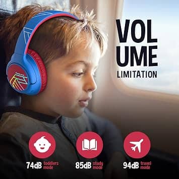 PowerLocus Bobo Headphones & Earbuds Blue New