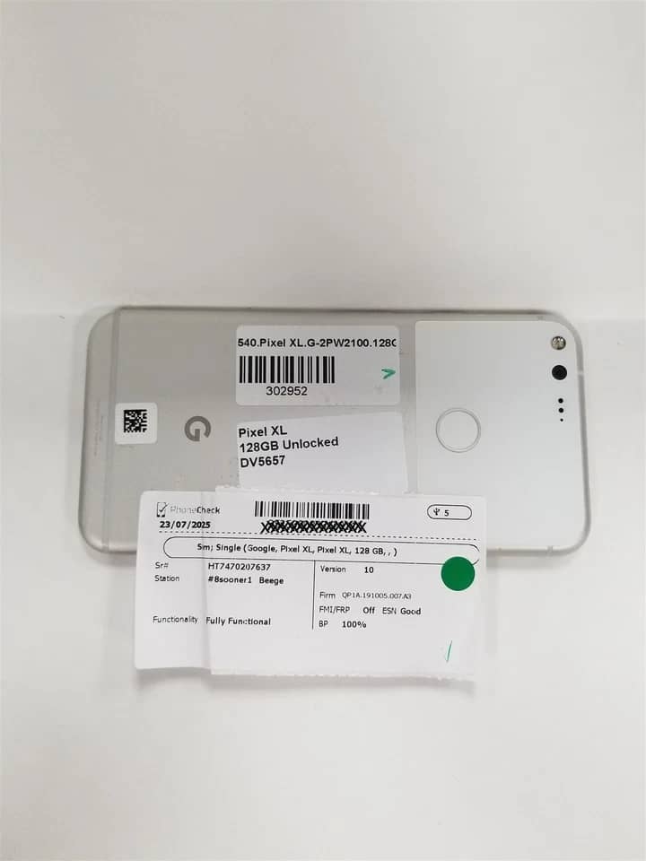 Google Pixel XL Cell Phones Black 32GB Unlocked Refurbished - Excellent