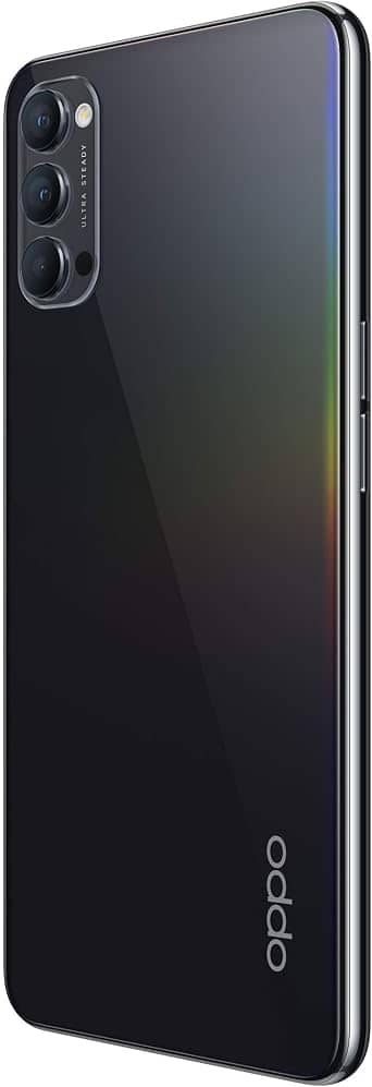 OPPO Reno4 5G Cell Phones Black 128GB Unlocked New
