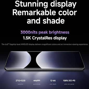 Xiaomi Redmi Note 14 Pro 5G Cell Phones Black 256GB Unlocked New