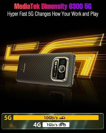 Ulefone Armor 25T Pro Cell Phones Black 256GB Unlocked New