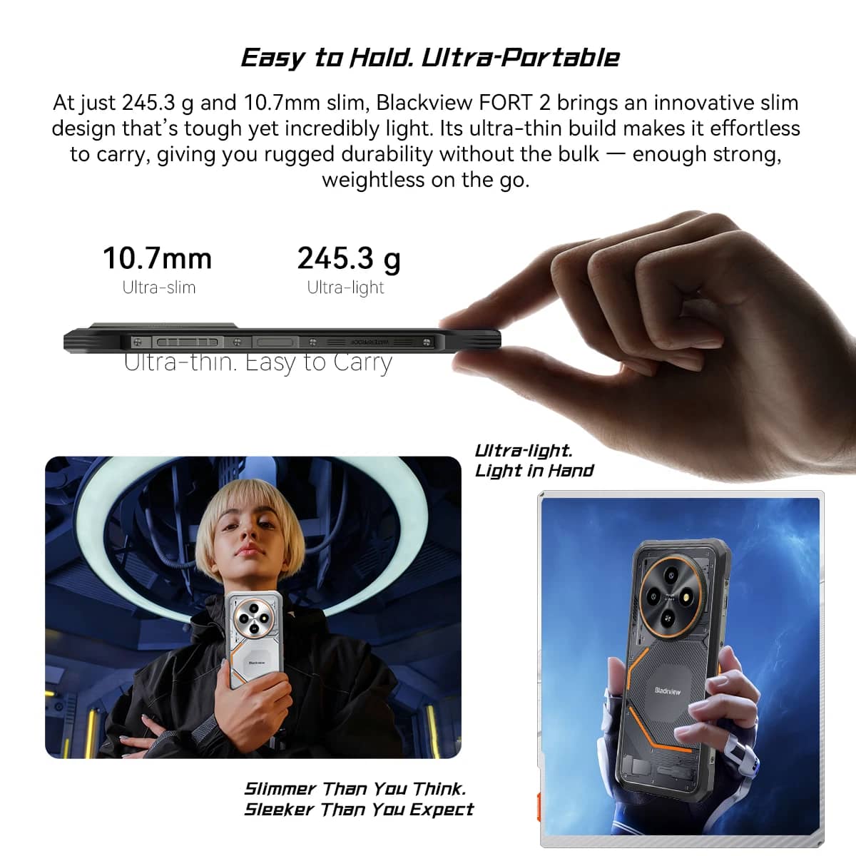 Blackview FORT 2 Cell Phones 128GB T-Mobile New