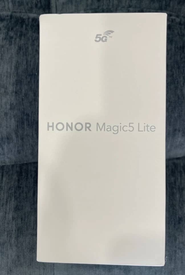 Honor Magic5 Lite Cell Phones Silver 256GB Unlocked New