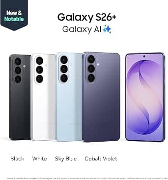 Samsung S26+ Cell Phones Purple 256GB Unlocked New