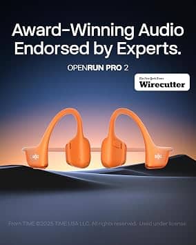 Shokz OpenRun Pro 2 Headphones & Earbuds Blue New