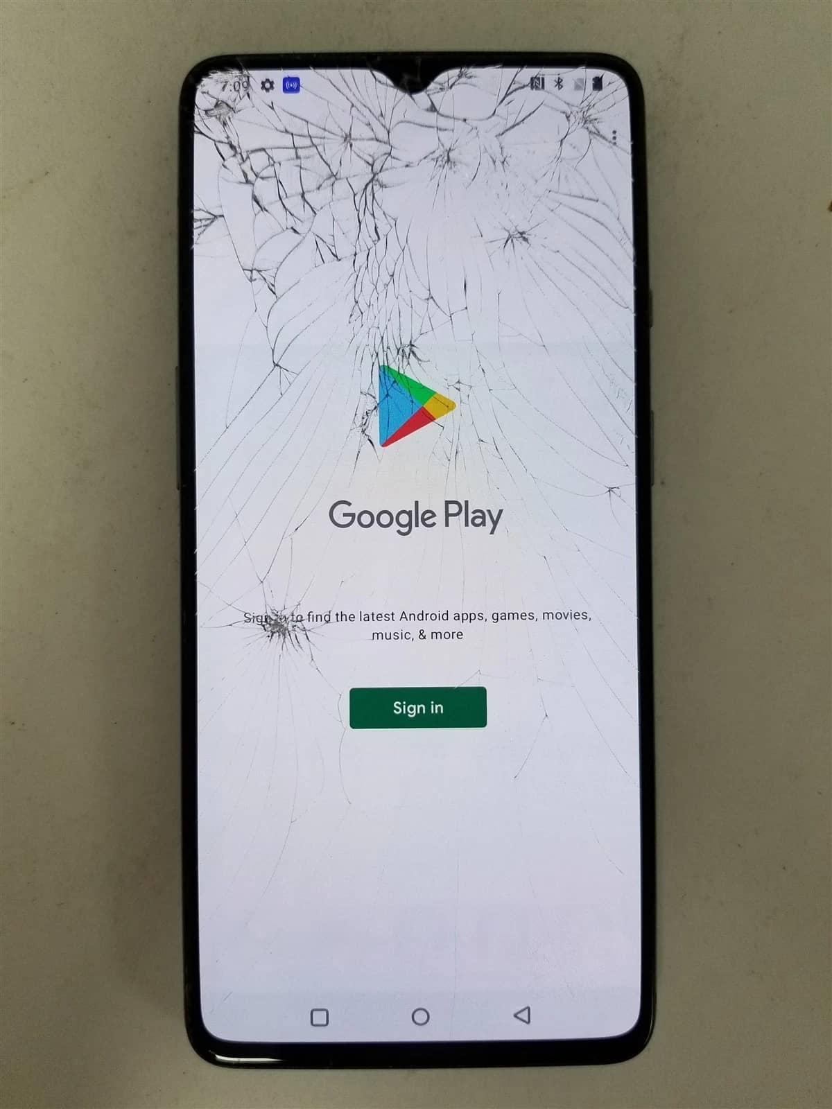 Oneplus 7T Cell Phones Blue 128GB T-Mobile New