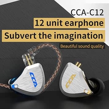 CCA C12 Headphones & Earbuds Blue New