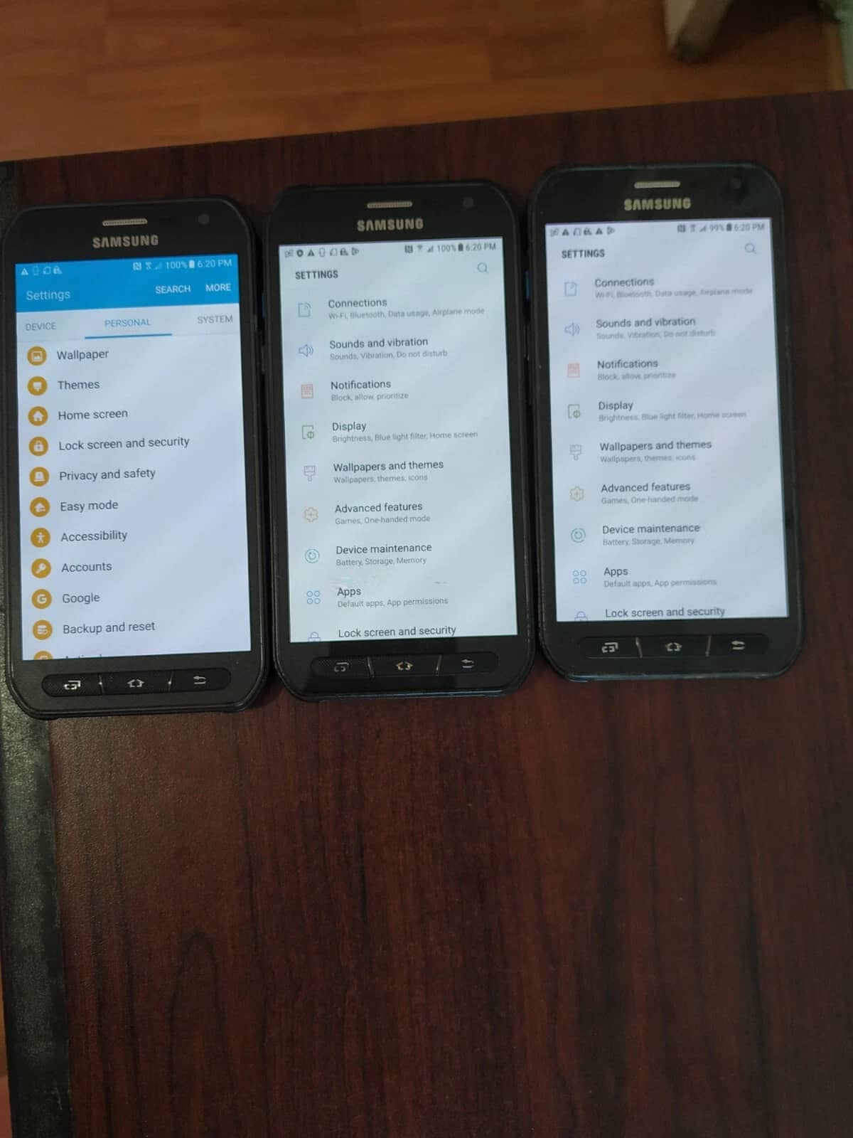 Samsung S6 Active Cell Phones Gray 32GB AT&T New