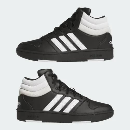 Adidas Hoops Mid Classic Sneaker White Full Size Run New