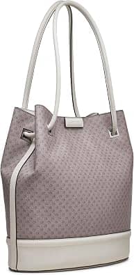 Calvin Klein Ash Tote Women's bags Silver Vegan Leather New