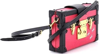 Louis Vuitton Petite Malle Crossbody Women's bags Red Epi Leather New