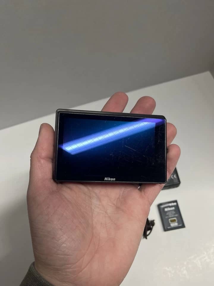 Nikon COOLPIX s70 Digital Cameras Red Body Only Used - Good