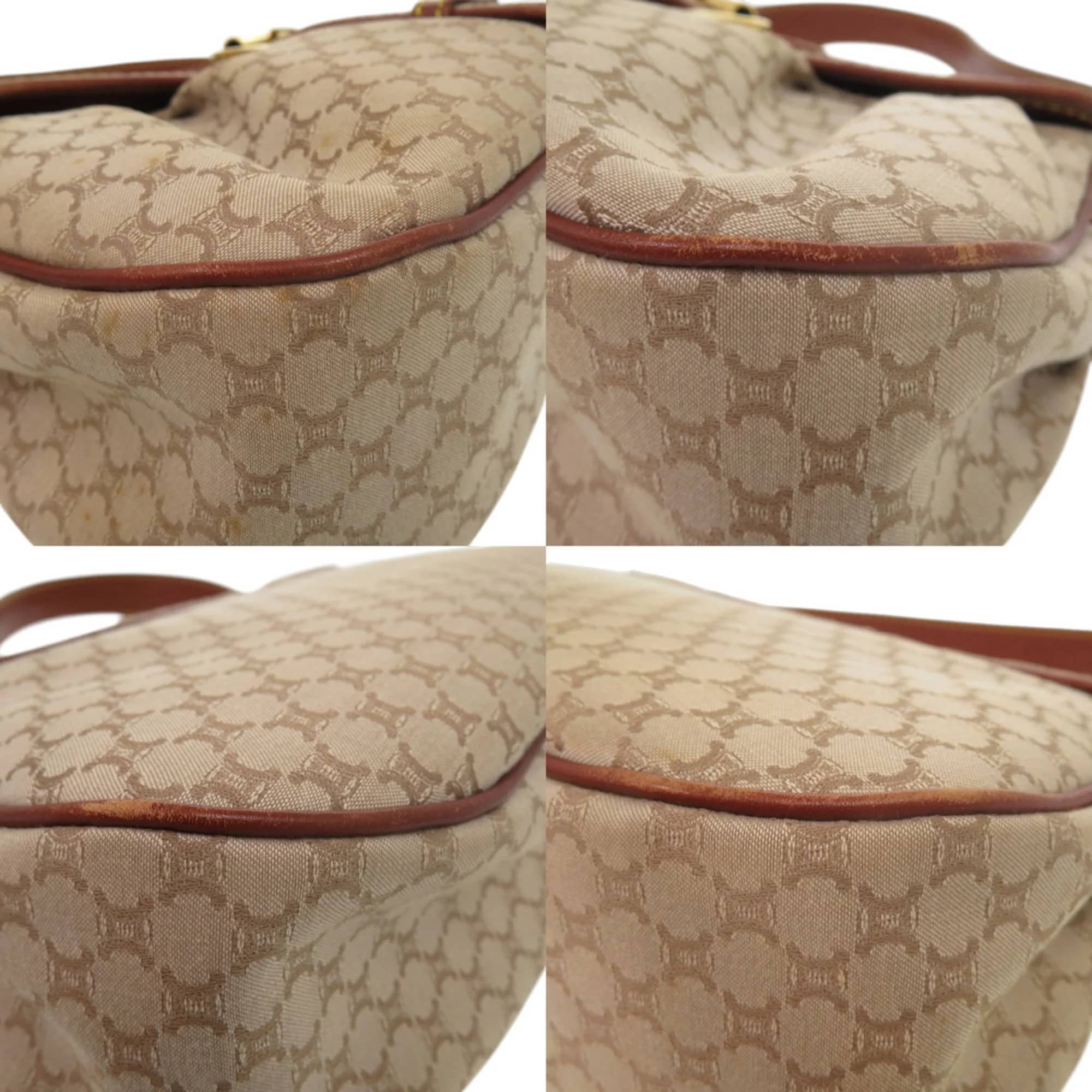 Celine Hobo Women's bags Medium Beige Grainy Leather New