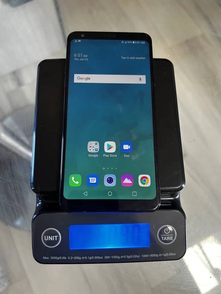 LG Stylo 4 Cell Phones Black 32GB Unlocked Refurbished - Excellent