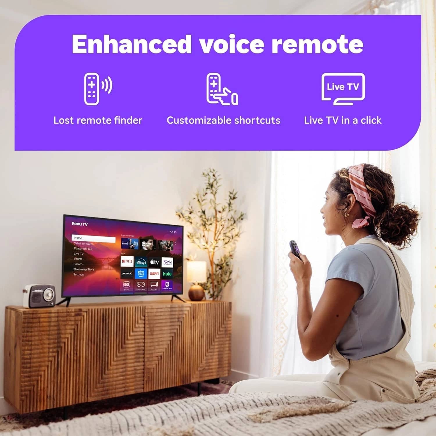 Roku Plus Series TVs 55 inch New