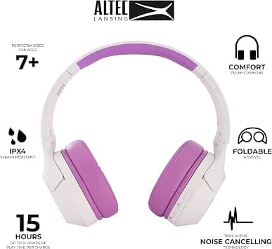 Altec Lansing MZX4500 Headphones & Earbuds Blue New