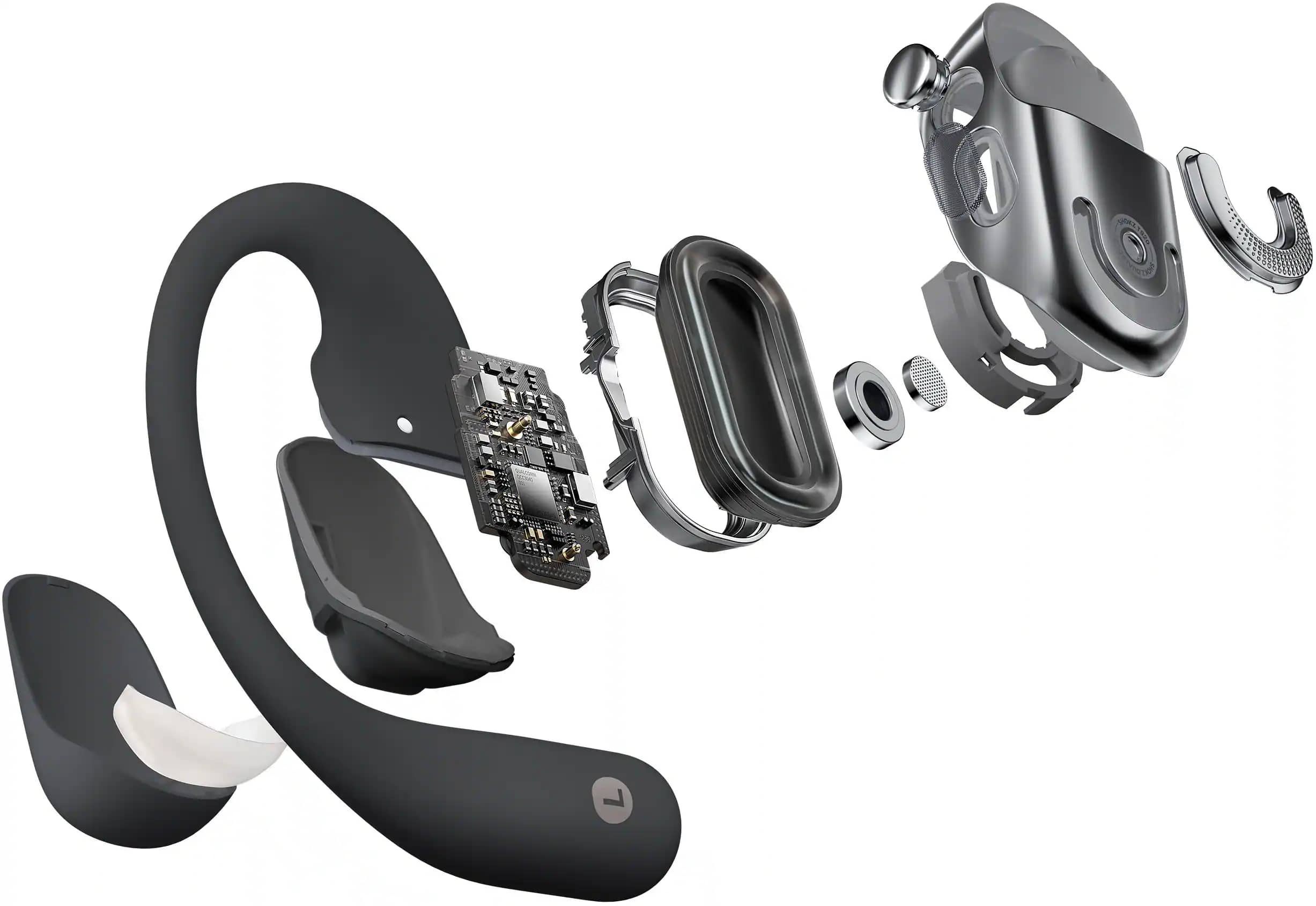 Shokz OpenFit 2+ Headphones & Earbuds Black New