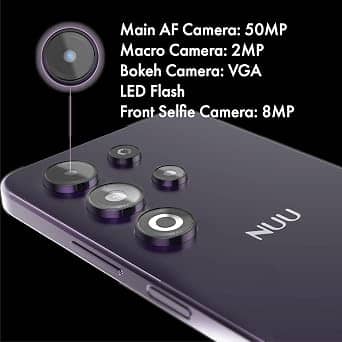 NUU N30 Cell Phones Purple 128GB Unlocked New