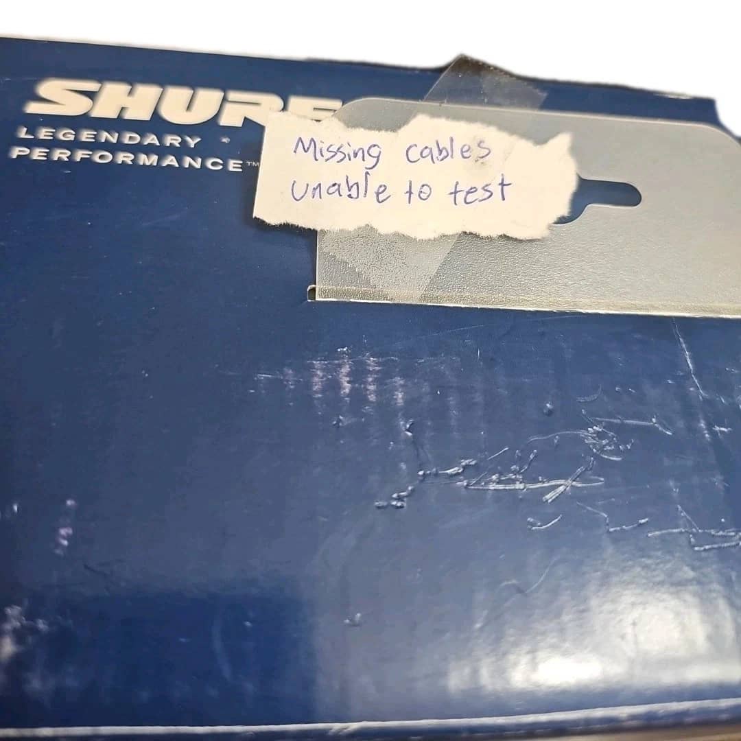Shure SRH440 Headphones & Earbuds Black New