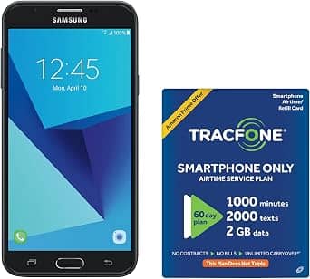 Samsung Galaxy J7 Sky Pro Cell Phones Black 16GB Tracfone New