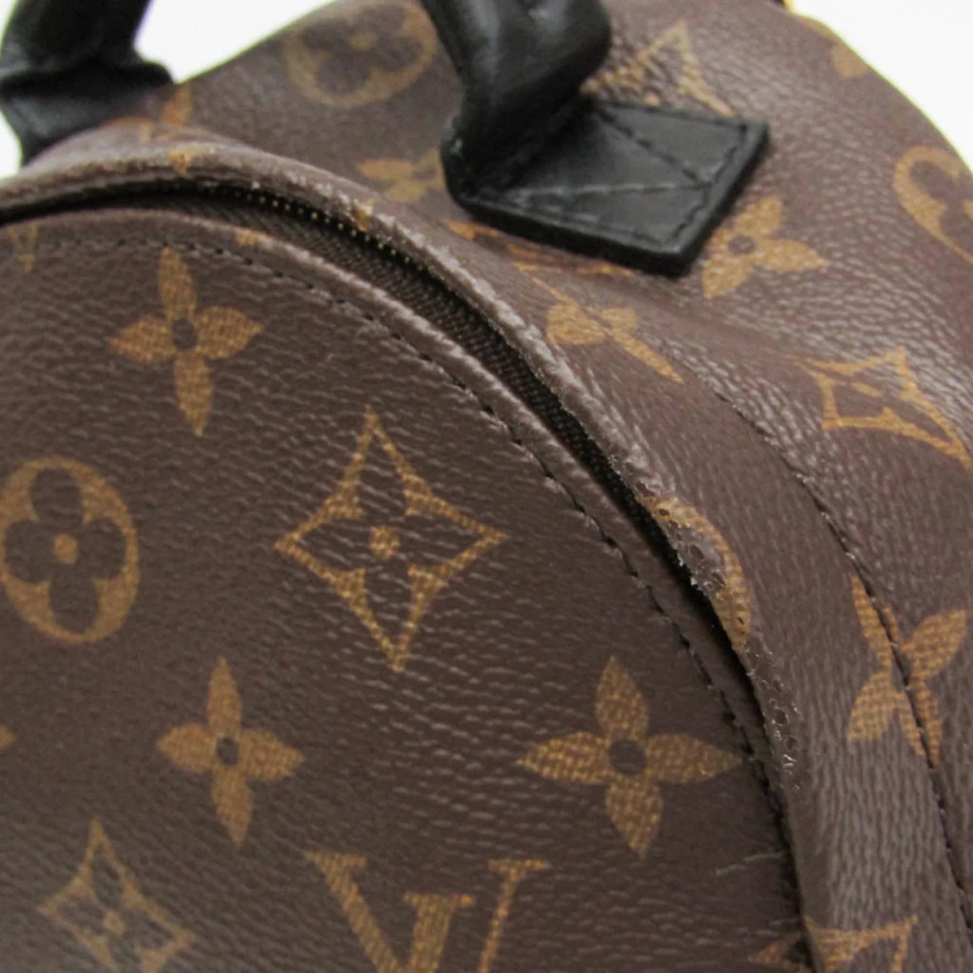 Louis Vuitton Palm Springs Backpack Women's bags PM Brown Monogram Canvas New