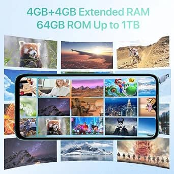 UMIDIGI G5A Cell Phones Black 64GB Unlocked New