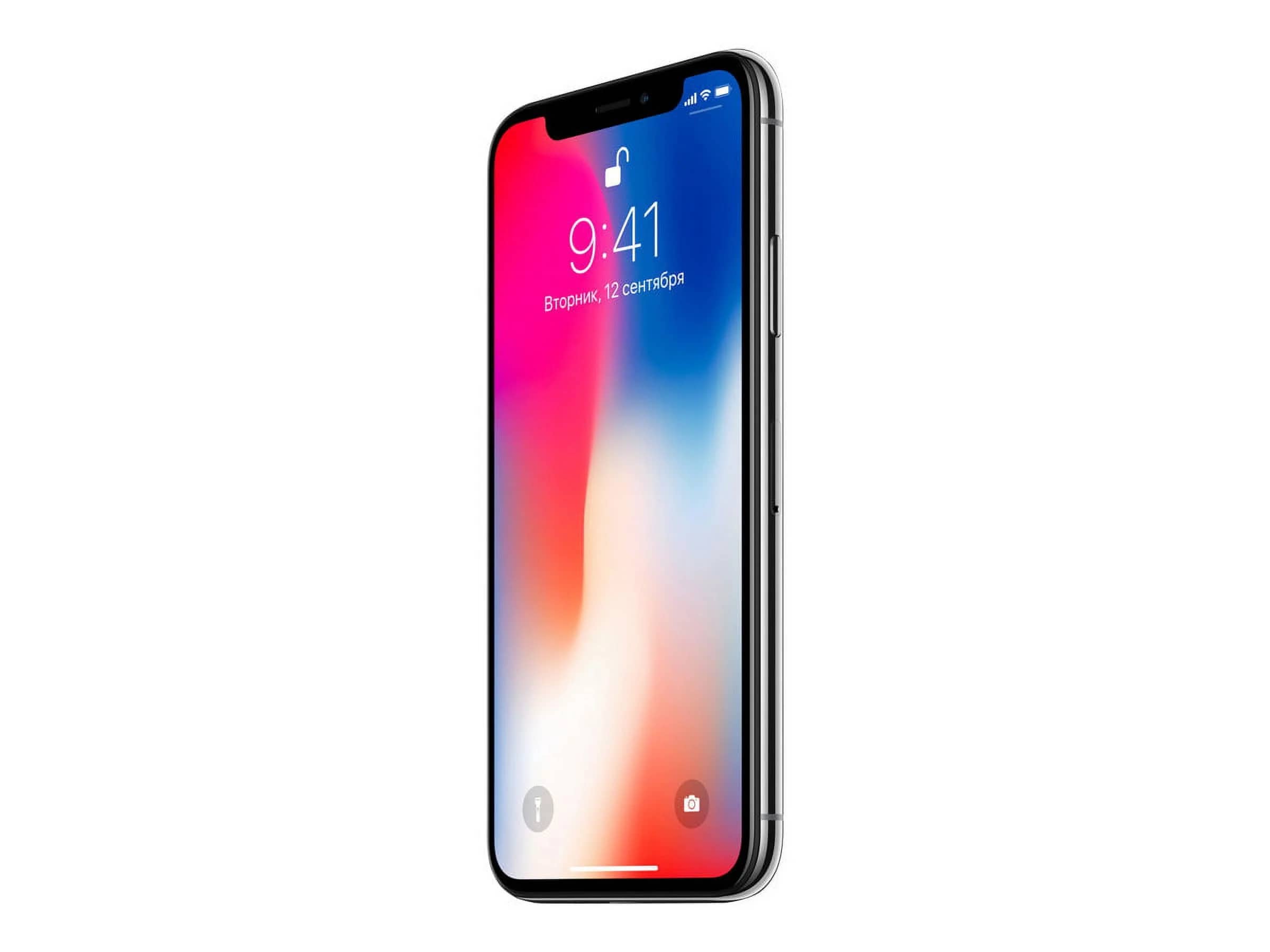 Apple iPhone X Cell Phones Black 256GB Unlocked New