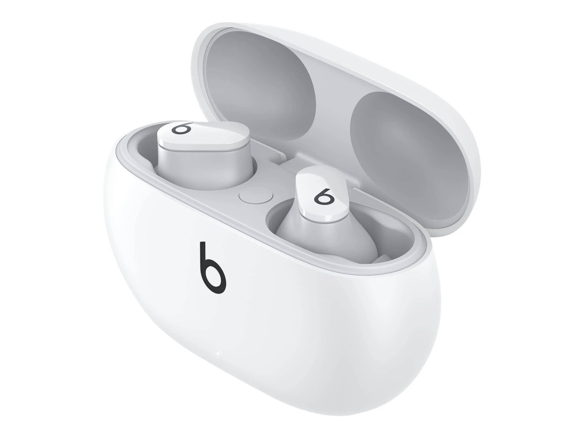 Beats Studio Buds White Totally Wireless Noise Headphones & Earbuds Refurbished - Excellent