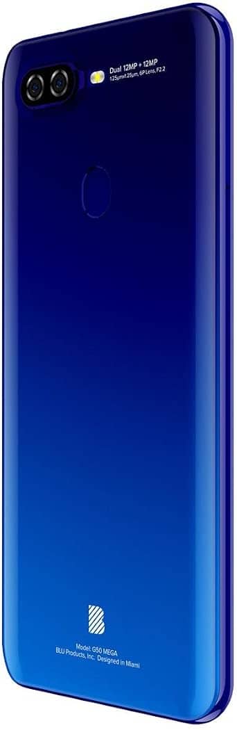 BLU G50 Mega Cell Phones Blue 32GB Unlocked New