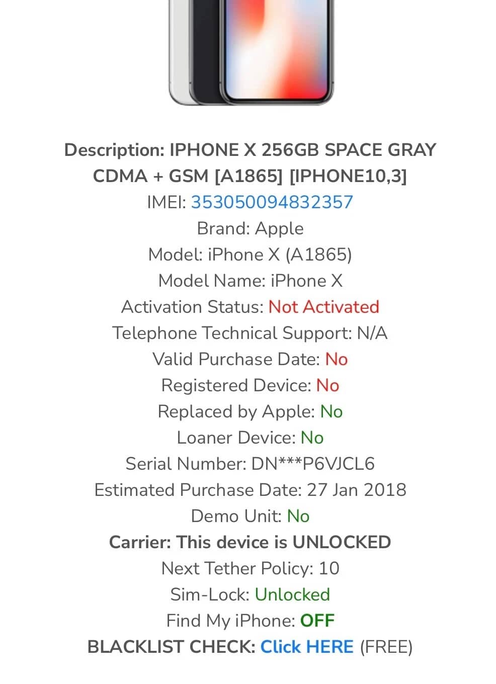 Apple iPhone 7 Plus Cell Phones Black 128GB Unlocked New