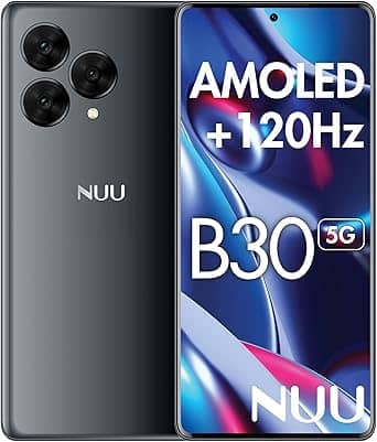 NUU B30 Cell Phones Black 256GB Unlocked New