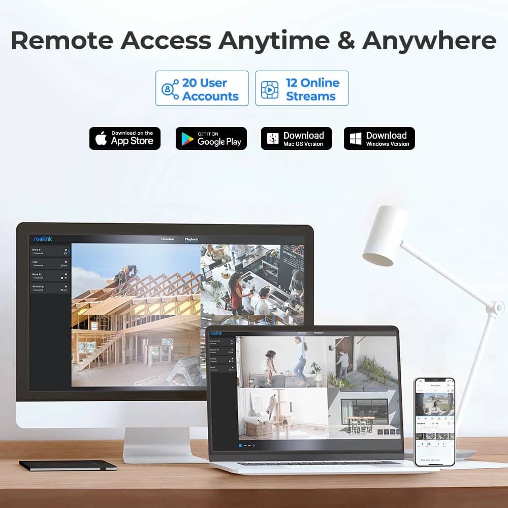 Reolink RLC-810A Home Security Cameras New