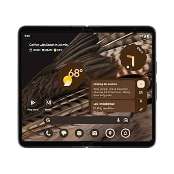 Google Pixel Fold Cell Phones Black 256GB Unlocked New