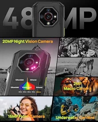 Ulefone Armor X32 Cell Phones Orange 128GB Unlocked New