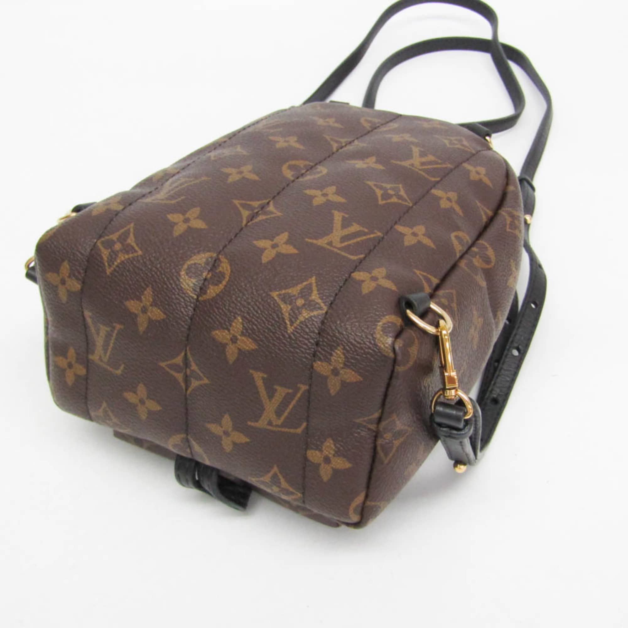 Louis Vuitton Palm Springs Backpack Women's bags PM Brown Monogram Canvas New