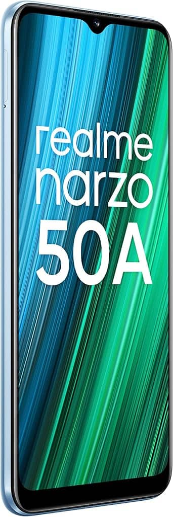 realme Narzo 50A Cell Phones Blue 128GB Unlocked New