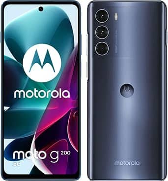 Motorola Moto G200 Cell Phones Blue 128GB Unlocked New