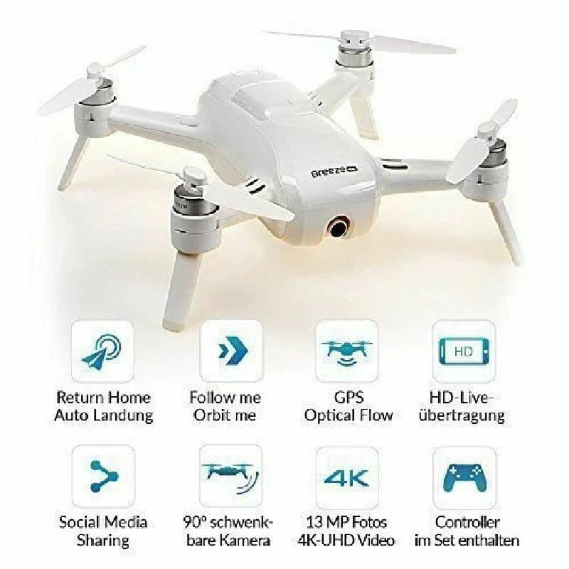 Yuneec Breeze 4K Quadcopters & Multirotors New