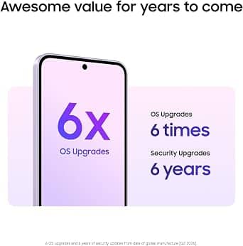 Samsung Galaxy A37 5G Cell Phones Gray 128GB Unlocked New