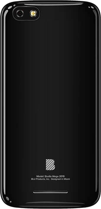 BLU Studio Mega 2019 Cell Phones Black 32GB Unlocked New