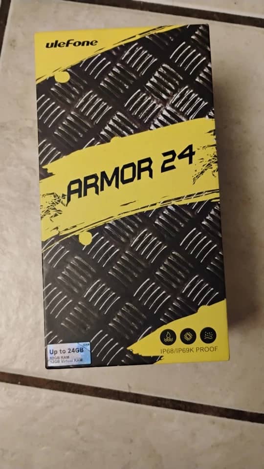 Ulefone Armor 24 Cell Phones Black 256GB Unlocked New