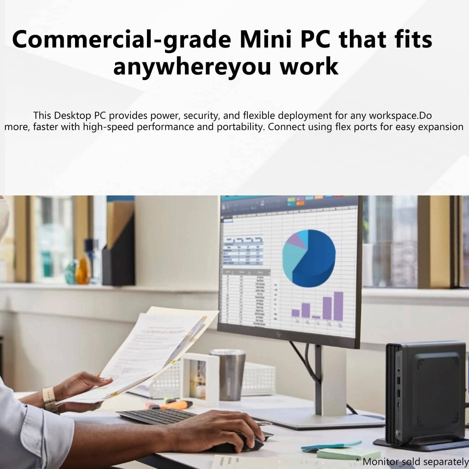 HP ProDesk 400 G9 Mini Computers 256GB 8GB Refurbished - Excellent