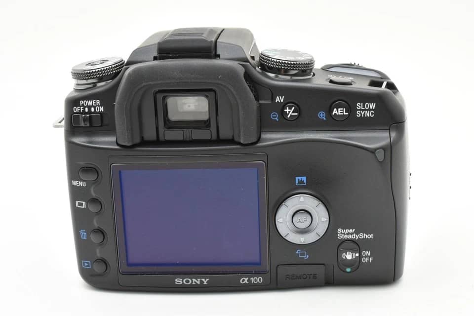 Sony Alpha 100 Digital Cameras Black Body Only New