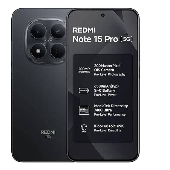 Xiaomi Redmi Note 15 Pro Cell Phones Blue 128GB Unlocked New