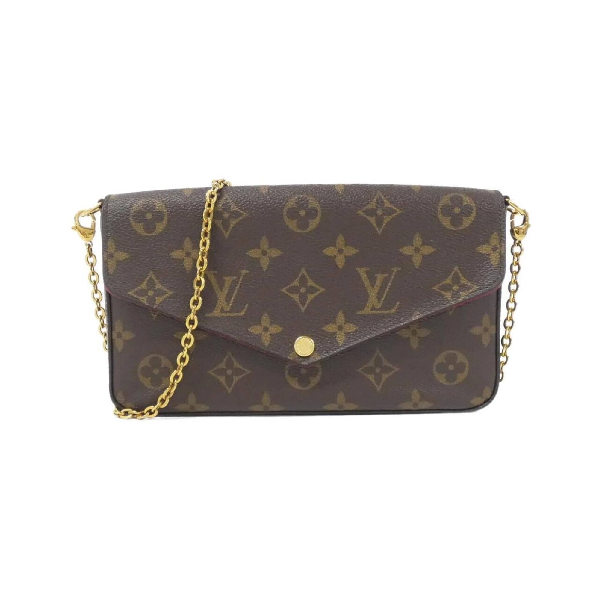 Louis Vuitton Felicie Pochette Women's bags Rose Epi Leather New