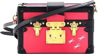 Louis Vuitton Petite Malle Crossbody Women's bags Red Epi Leather New